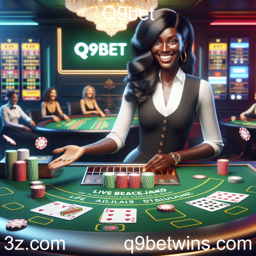 Experimente a Excitação do Blackjack Ao Vivo no Q9bet